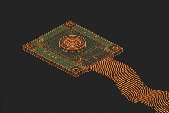AI illustration of the Raspberry Pi Camera Module V2 (8 MP)
