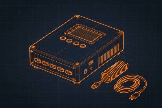 AI illustration of the LiPo balance charger