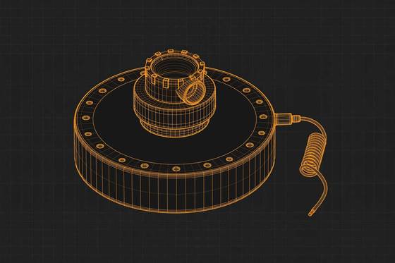 AI illustration of the RPLIDAR A1 2D lidar
